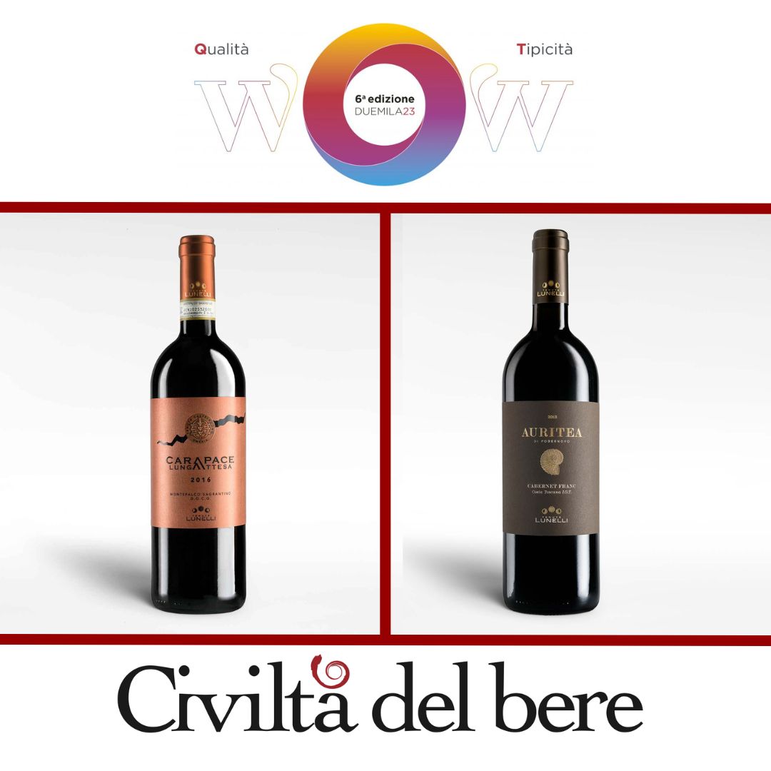 WOW!, the sixth edition of the Civiltà del Bere competition rewards the wines of Tenute Lunelli