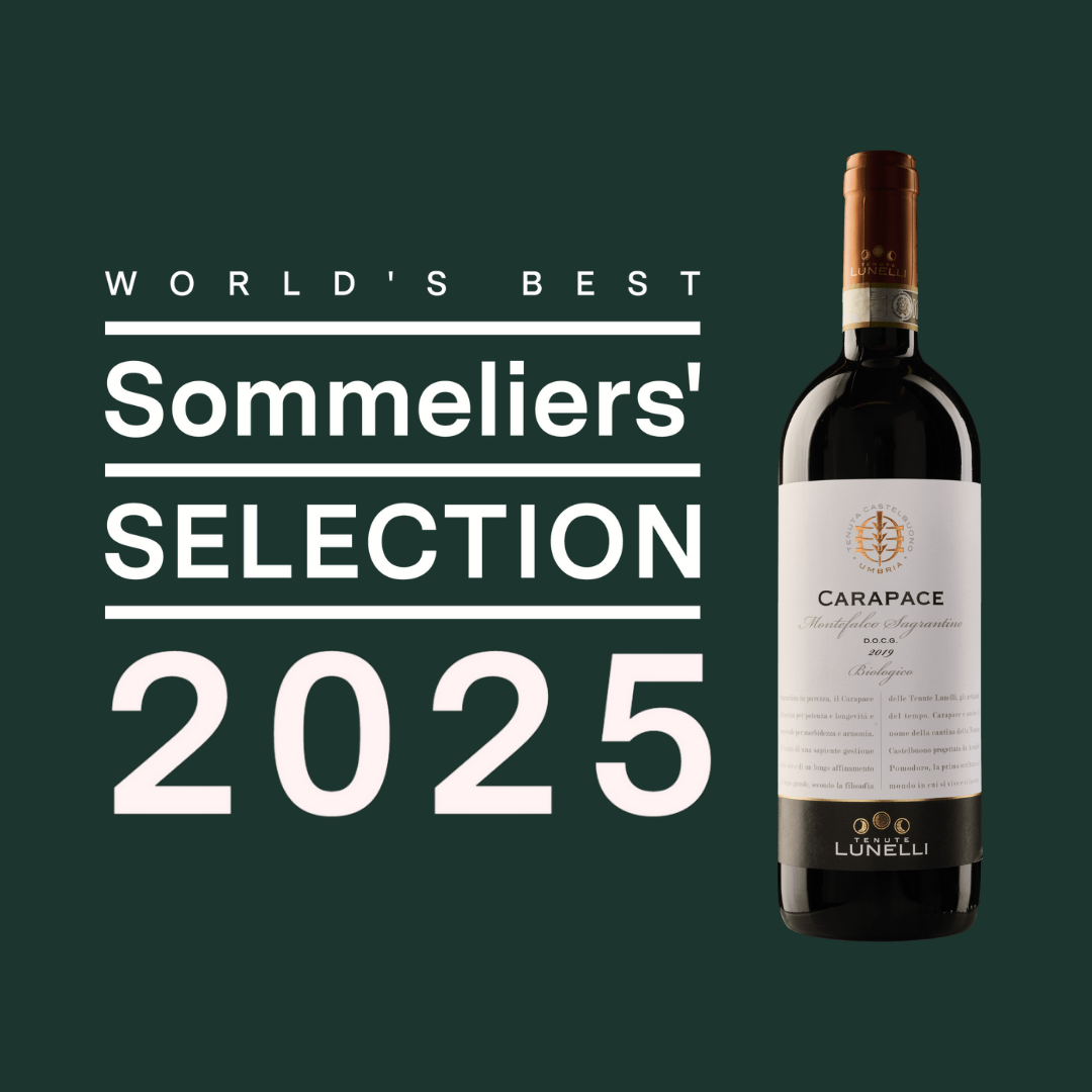 Tenute Lunelli Carapace 2019 included in the World’s Best Sommeliers’ Selection 2025